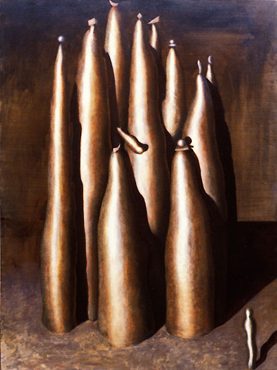 Oil paint on canvas 1991.